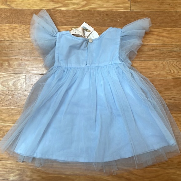 Tutu from monde crystal blue dress with tags. Size one. - Picture 2 of 3